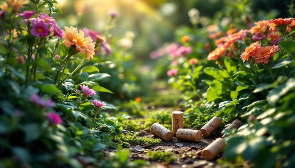 Non buttarli via ma usali in giardino perché i tappi di sughero sono un tesoro