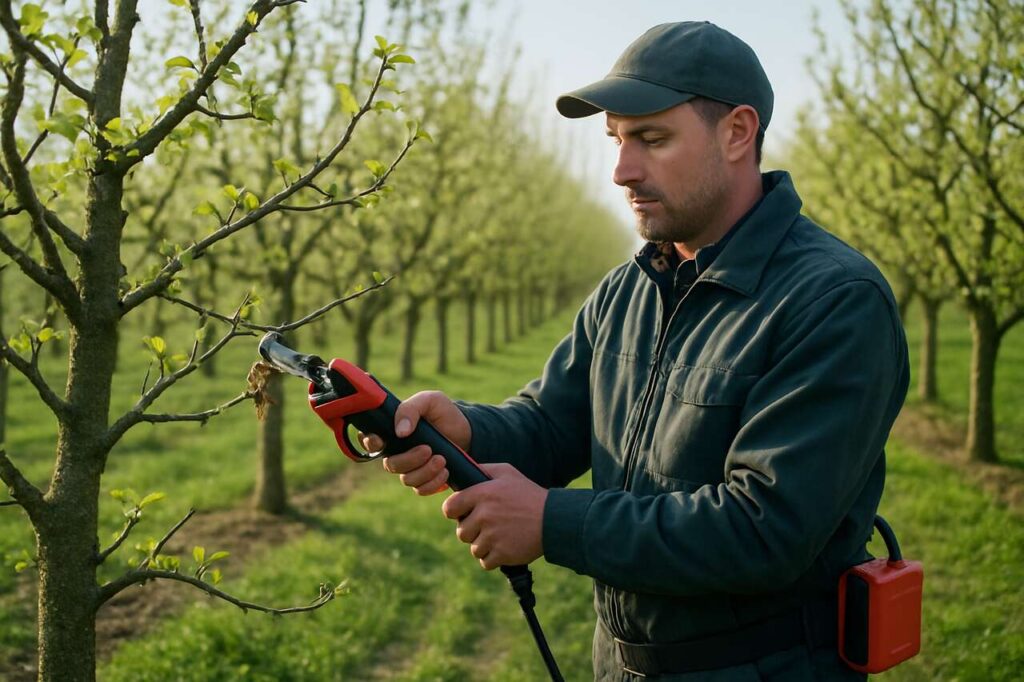 Potatura dei frutteti: risparmiare costi di manodopera ormai è obbligatorio