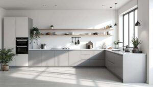 Addio pensili alti in cucina: l'alternativa che fa guadagnare spazio e luce nel 2026
