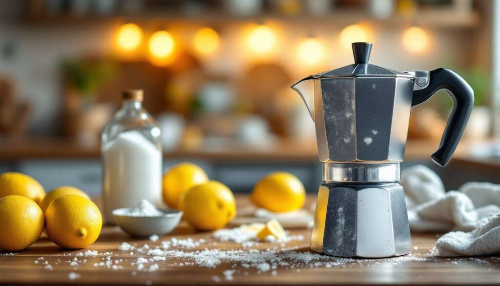 Moka piena di calcare: il rimedio naturale che la fa tornare come nuova in pochi minuti