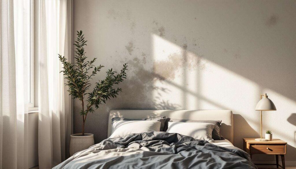 Muffa in camera da letto: perché compare sempre sulla parete nord e come fermarla